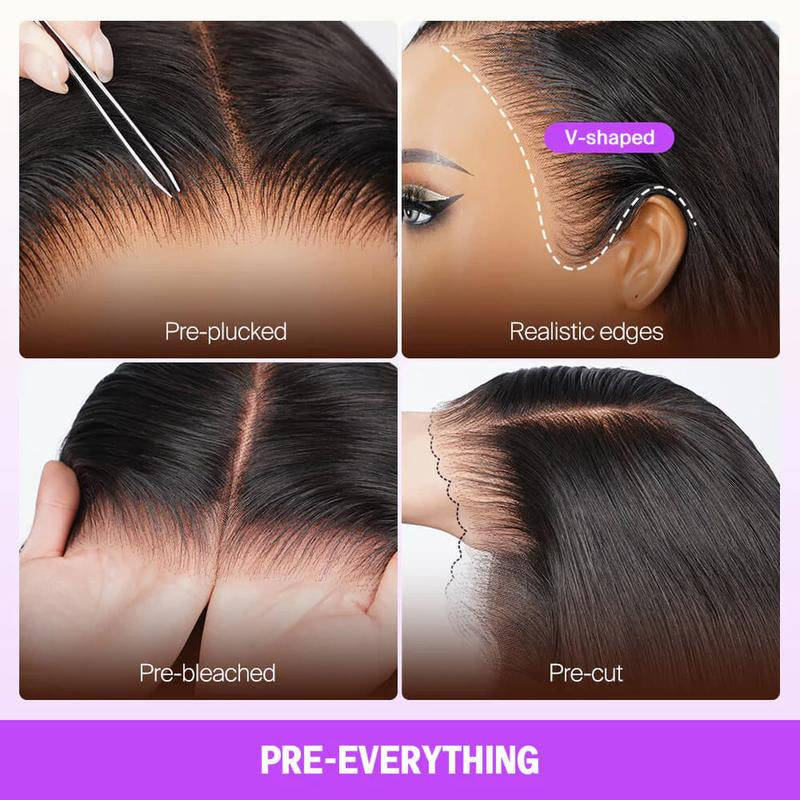 13x6 Glueless Lace Frontal Wig – Deep Curly Vietnamese Human Hair, Pre-Plucked Tiny Knots, HD Skin-Melt Lace with Drawstring