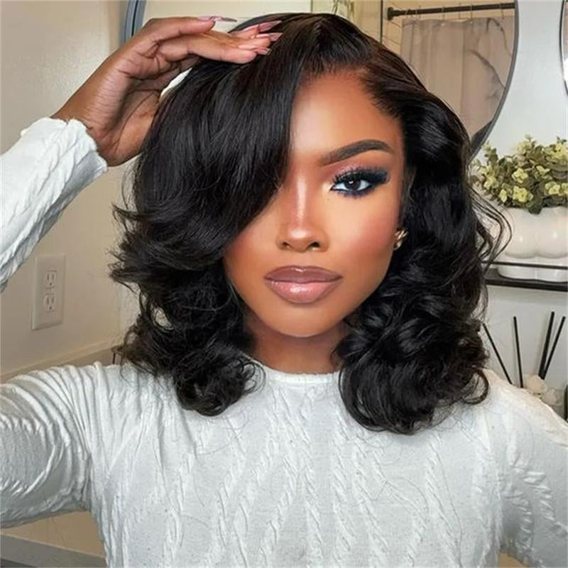 Pre-Cut Lace Wear Go Casual Bob Wig Minimalist 6X5 Lace Wigs Dome Cap Glueless with Natural Hairline Wig
