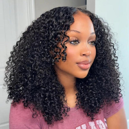 13x6 Glueless Lace Frontal Wig – Deep Curly Vietnamese Human Hair, Pre-Plucked Tiny Knots, HD Skin-Melt Lace with Drawstring