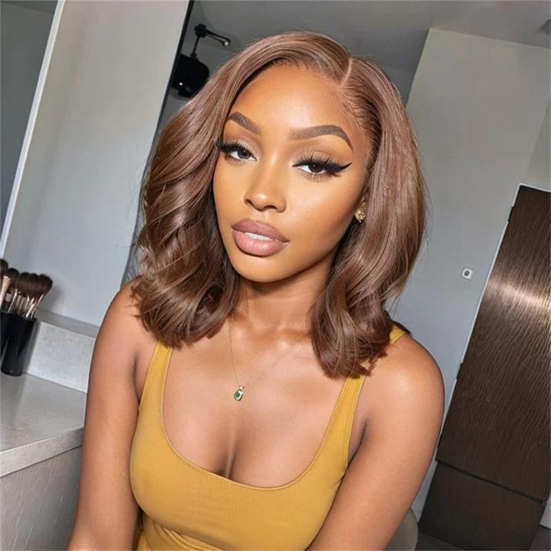 Pre-Cut Lace Wear Go Casual Bob Wig Minimalist 6X5 Lace Wigs Dome Cap Glueless with Natural Hairline Wig