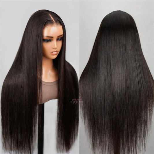 Wear & Go Glueless Wig – Pre-Cut 6x5 HD Lace, Straight Vietnamese Human Hair, Bleached Tiny Knots, Beginner-Friendly