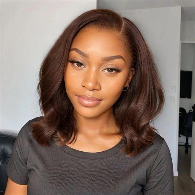 Pre-Cut Lace Wear Go Casual Bob Wig Minimalist 6X5 Lace Wigs Dome Cap Glueless with Natural Hairline Wig