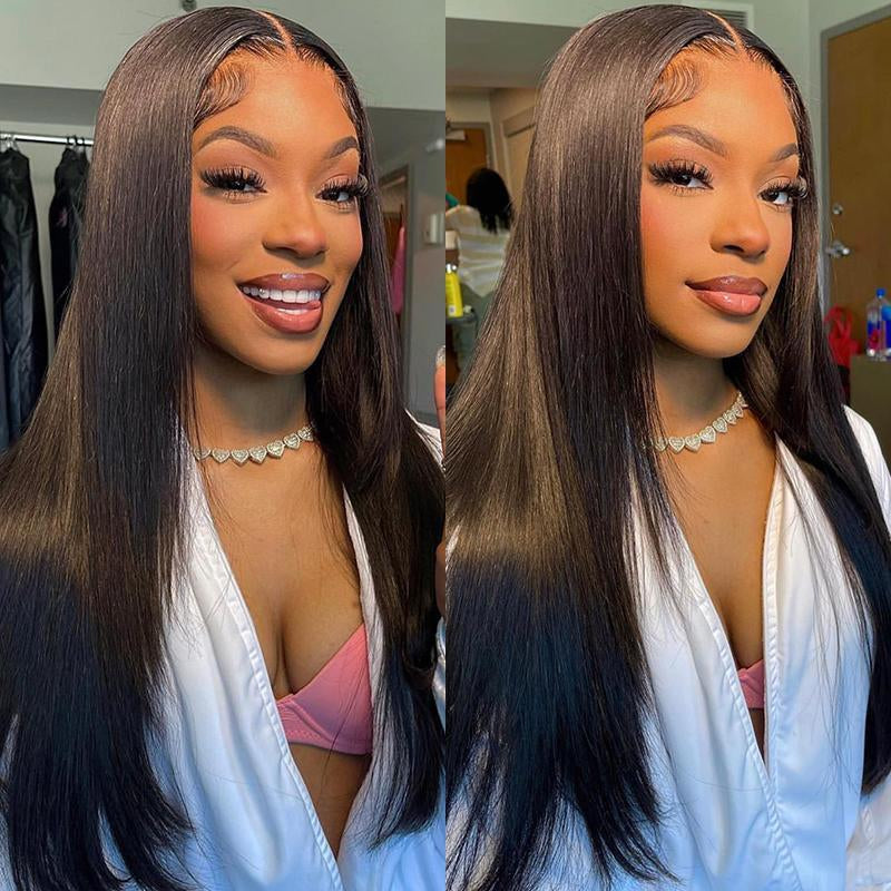 Wear & Go Glueless Wig – Pre-Cut 6x5 HD Lace, Straight Vietnamese Human Hair, Bleached Tiny Knots, Beginner-Friendly